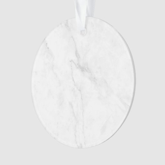 Wit Marmer Ornament (voorkant)