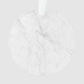 Wit Marmer Ornament (voorkant)