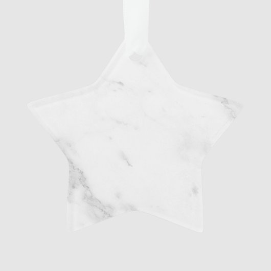 Wit Marmer Ornament (voorkant)