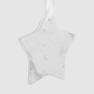 Wit Marmer Ornament