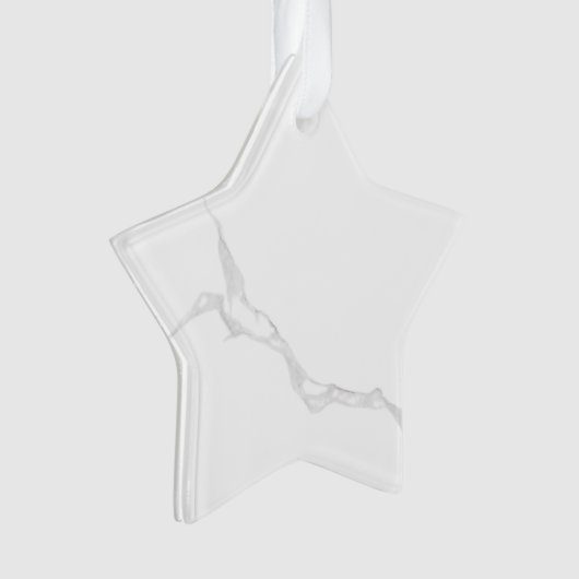 Wit Marmer Ornament (voorkant)