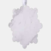 Wit Marmer Ornament Kaart (Links)