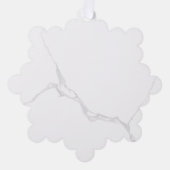 Wit Marmer Ornament Kaart (Voorkant)