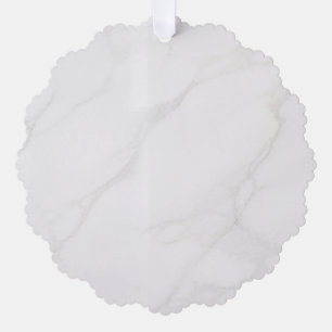 Wit Marmer Ornament Kaart