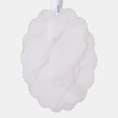 Wit Marmer Ornament Kaart (Links)