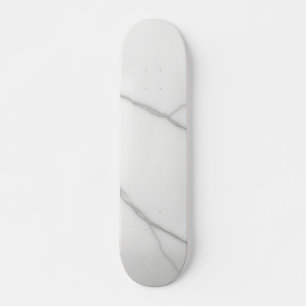 Wit Marmer Persoonlijk Skateboard