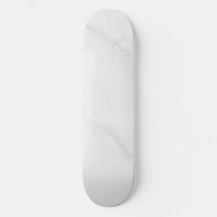 Wit Marmer Persoonlijk Skateboard