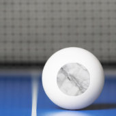 Wit Marmer Pingpongbal (Net)
