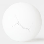 Wit Marmer Pingpongbal (Voorkant)