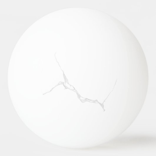 Wit Marmer Pingpongbal (Voorkant)