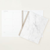 Wit Marmer Planner (Display)