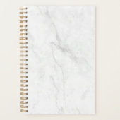 Wit Marmer Planner (Voorkant)