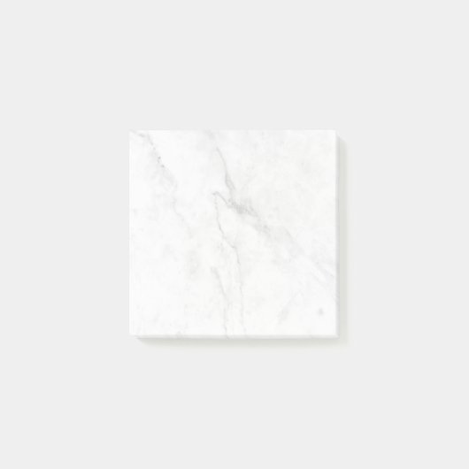 Wit Marmer Post-it® Notes (Voorkant)