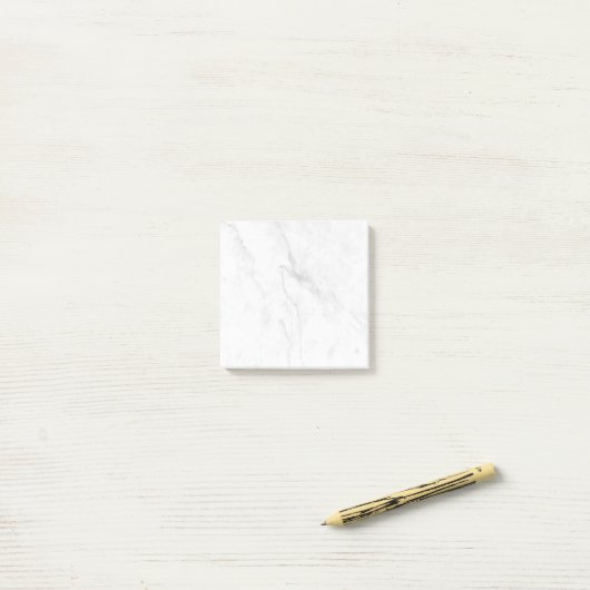 Wit Marmer Post-it® Notes (Op bureau)