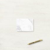 Wit Marmer Post-it® Notes (Op bureau)