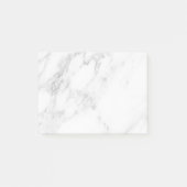 Wit Marmer Post-it® Notes (Voorkant)