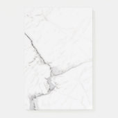 Wit Marmer Post-it® Notes (Voorkant)