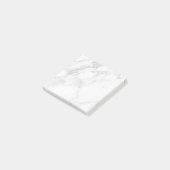 Wit Marmer Post-it® Notes (Schuin)