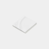 Wit Marmer Post-it® Notes (Schuin)