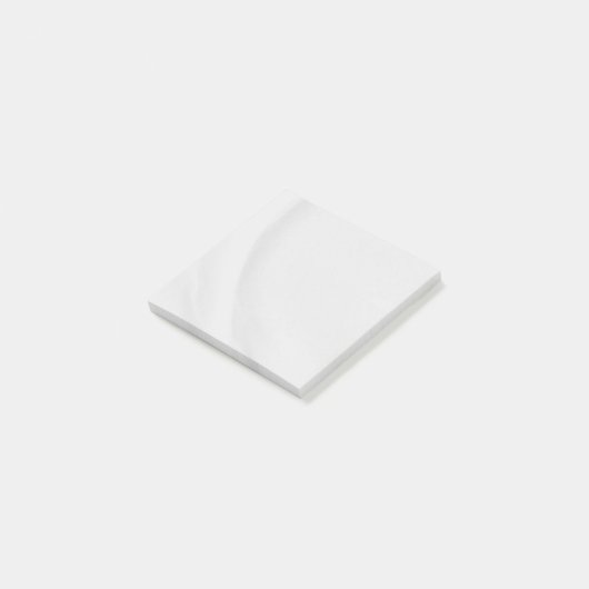 Wit Marmer Post-it® Notes (Schuin)