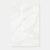Wit Marmer Post-it® Notes (Voorkant)