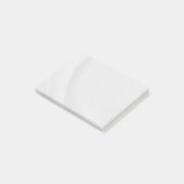 Wit Marmer Post-it® Notes (Schuin)