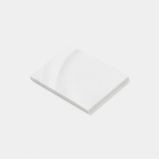 Wit Marmer Post-it® Notes (Schuin)