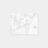 Wit Marmer Post-it® Notes (Voorkant)