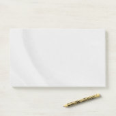 Wit Marmer Post-it® Notes (Op bureau)