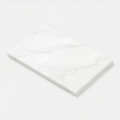 Wit Marmer Post-it® Notes (Schuin)