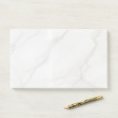 Wit Marmer Post-it® Notes (Op bureau)