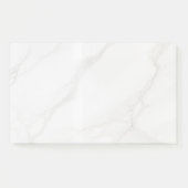Wit Marmer Post-it® Notes (Voorkant)