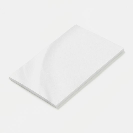 Wit Marmer Post-it® Notes (Schuin)