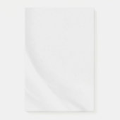 Wit Marmer Post-it® Notes (Voorkant)