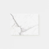 Wit Marmer Post-it® Notes (Voorkant)