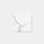 Wit Marmer Post-it® Notes (Voorkant)
