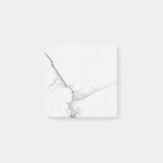 Wit Marmer Post-it® Notes (Voorkant)
