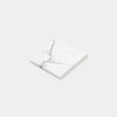 Wit Marmer Post-it® Notes (Schuin)