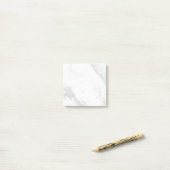 Wit Marmer Post-it® Notes (Op bureau)