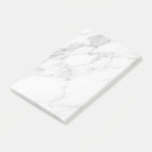 Wit Marmer Post-it® Notes (Schuin)