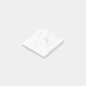 Wit Marmer Post-it® Notes (Schuin)
