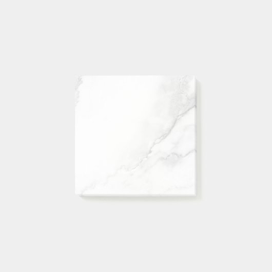 Wit Marmer Post-it® Notes (Voorkant)