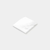 Wit Marmer Post-it® Notes (Schuin)
