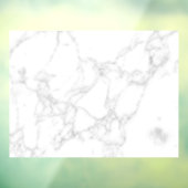 Wit Marmer Raamsticker (Vel 3)