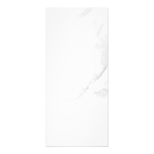 Wit Marmer Reclamekaart (Voorkant)