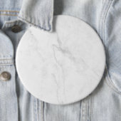 Wit Marmer Ronde Button 6,0 Cm (In situ)