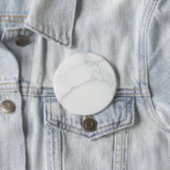 Wit Marmer Ronde Button 7,6 Cm (In situ)