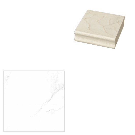 Wit Marmer Rubberstempel (Gestempeld)