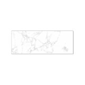 Wit Marmer Rubberstempel (Afrduk)