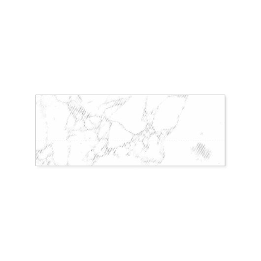 Wit Marmer Rubberstempel (Afrduk)